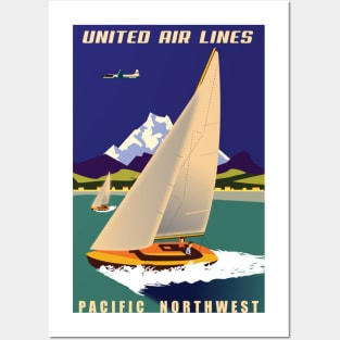 Vintage Travel - Pacific Northwest Posters and Art